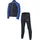 Tracksuit Unisex Obsidian/Königsblau/Weiß XL