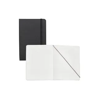 MOLESKINE Notizbuch Classic Collection flexibler Einband ca. DIN A4 blanko, schwarz Softcover 192 Seiten, 1 St.