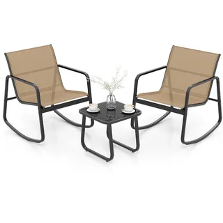 Costway Balkonset, (Braun)