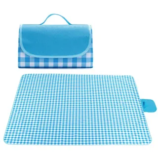 Strandmatte Picknickdecke Sand Wasserdicht XXL - Weiß