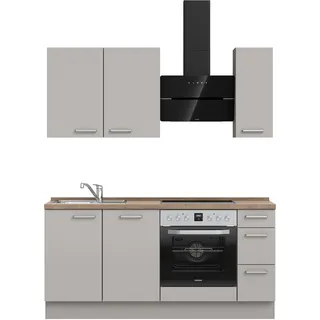 Nobilia Küchenleerblock 180 cm Grau