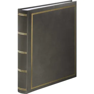 Hama Fotoalbum London Super Jumbo Album 34x35 cm 80 White Pages grey