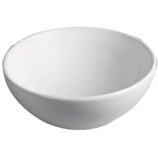 Grünblatt Mini-Waschbecken Aufsatz 28cm x 28cm x 12cm für Gäste-WC mit Lotus Effekt Nano-Beschichtung