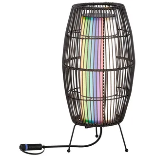 Paulmann Außenleuchte Kunststoff, Metall 40 cm IP44 1 Stk. Schwarz