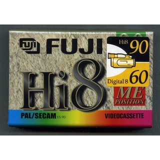 Fuji ME 90 min Hi8-Videokassette