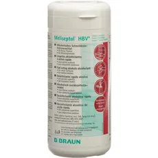 Bild B.Braun Meliseptol HBV Tücher Spenderbox Flächendesinfektionstücher, 100 Stück