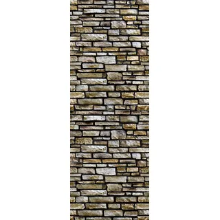 Queence Vinyltapete Fayola 90x300 cm 90 g braun 34193