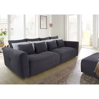 Jockenhöfer Gruppe Big-Sofa »Gulliver« mit Federkernpolsterung für kuscheligen, angenehmen Sitzkomfort, blau