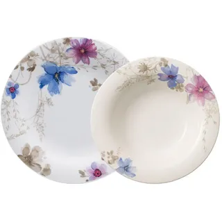 Villeroy & Boch Mariefleur Gris Tafelservice 12-tlg. floral