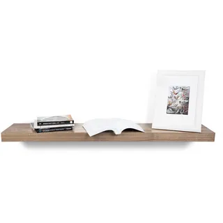 TEMAHOME, Balda 120 Wandboden, 120x22x5 cm, nussbaum furnier