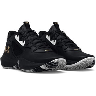 Under Armour Grade School Lockdown 6 black/metallic gold 39