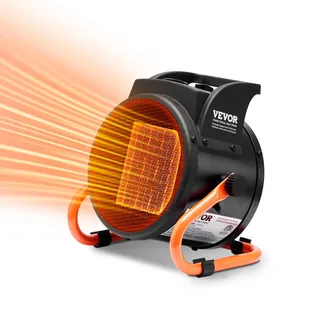 Vevor Heizlüfter 2000 W Schwarz