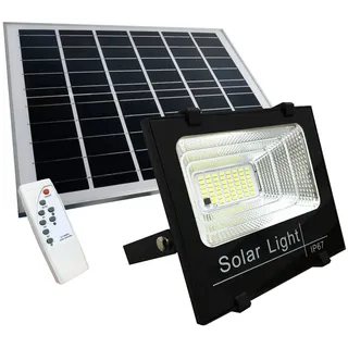 Leuchtturm Im Rampenlicht LED Licht Solar Panel Dämmerig+Fernbedienung 200W Ox