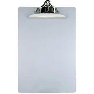 Saunders Läufer 22517 Aluminum Klemmbrett für DIN A4, Aluminium, silber