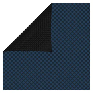 vidaXL Treibende Solarplane Blau/Schwarz 488x244 cm