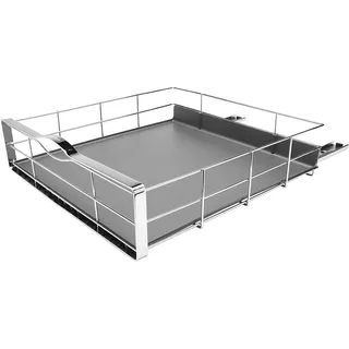 simplehuman Küchenorganizer-Set Ausziehbarer Schrank-Organisator 50,2 cm 1-tlg. grau