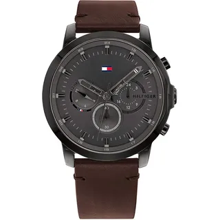 Tommy Hilfiger Multi Zifferblatt Quarz Leder 46 mm 1791799