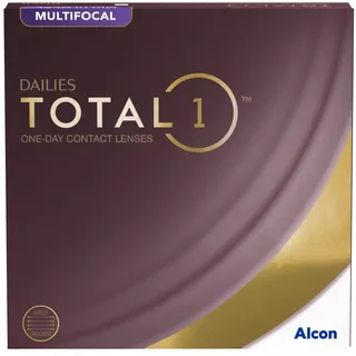 Alcon Dailies Total 1 Multifocal Tageslinsen weich | 90 Stück | BC 8.5 mm | DIA 14.1 mm | ADD HIGH | +01.25 Dioptrien