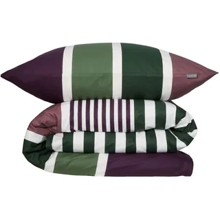 SCHIESSER Bettwäscheset Smarell | Renforcé | 2-teilig | 135 x 200 cm | Grün