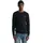 Herren Cotton Cable C-neck Schwarz S EU