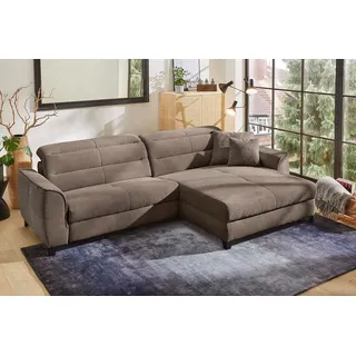 Jockenhöfer Gruppe Ecksofa »Double One L-Form«, mit 2x 120cm breiten, elektromotorischen Relaxfunktionen