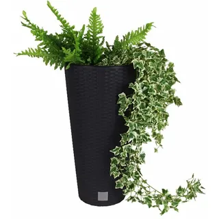 Polyrattan Pflanztopf 57,5x30cm Blumentopf Pflanzkübel Übertopf Blumenkübel