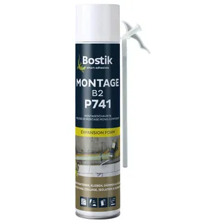 Bostik Montage B2 P741 1K PU-Polyurethan Schaum 500ml Dose