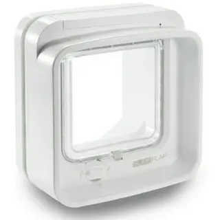 Sureflap Dual Scan Katzenklappe Mikrochip 1 Stück Weiß
