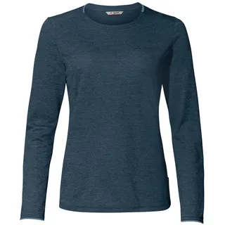 Vaude Essential Langarmshirt Blau 34