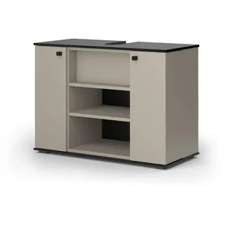 Vicco Waschbeckenunterschrank Joli Greige 80 x 59 cm mit 2 Türen