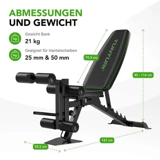 Tunturi UB60 Schwarz
