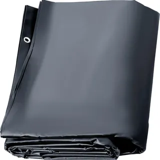 Vevor Poolabdeckplane Rechteckig Holzkohle 4 x 8 m