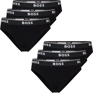 Boss Power Brief Brief Slips Herren (3er Pack) - Schwarz