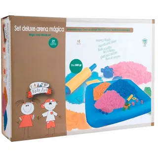 Deqube Xl-set Aus Magischem Sand 1.5kg - Multicolor - 3-6 Jahre