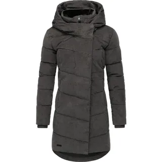 Wintermantel RAGWEAR "Wintermantel Pavla Cordy YOUMODO", Damen, Gr. S, grau (stone grau), Obermaterial: 100% Baumwolle CO.  Obermaterial: Futter: 100% Polyester PES. 100% Polyester PES., Mäntel Wintermantel