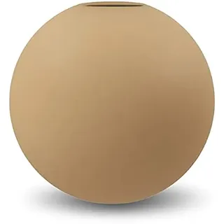 Cooee Design - Ball vase - Colour: Peanut beige - Porcelain - Diameter: 20 cm