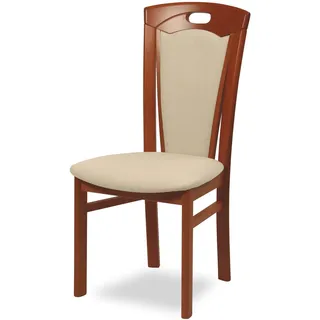 Home Affaire Esszimmerstuhl FERDI Made in Italy, Feinstruktur beige 2er Set