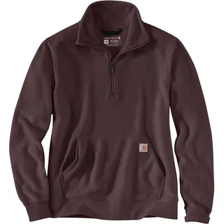 CARHARTT Half Zip Sweatshirt Dunkelgrau XS