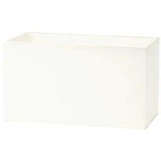 ORION LIGHTSTYLE Lampenschirm Rechteckig 32 x 16 x 18 cm Creme/Weiß