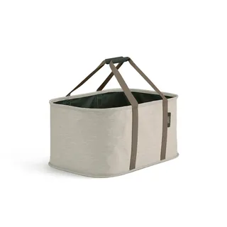 Joseph Joseph Hold-All faltbarer 35L Wäschekorb, Feuchtigkeitsabweisend, Strapazierfähig, Beige