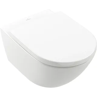 Villeroy & Boch Subway 3.0 Tiefspül-WC spülrandlos, wandhängend, mit TwistFlush 4670T0R1