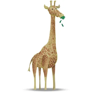 KOMAR Wandbild Cute Giraffe 40 x 50 cm