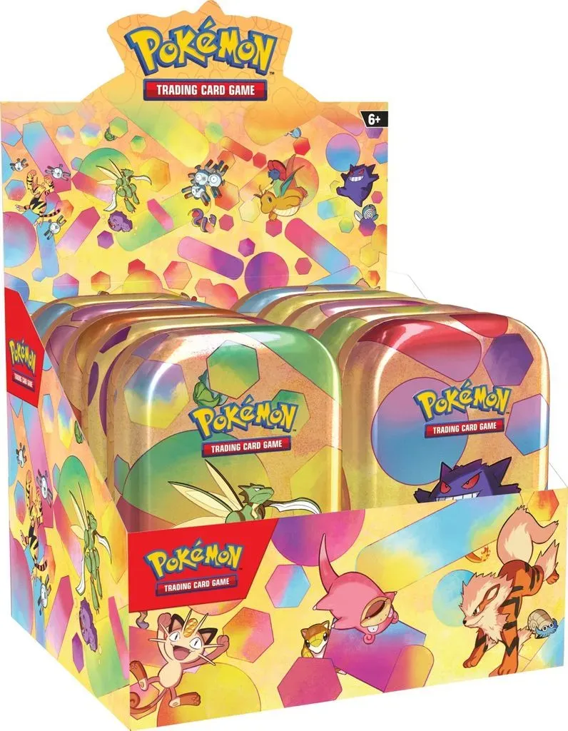 Bild von Pokemon Poke Mini Tin SV6.5 Assorted & Violet Shrouded Fable