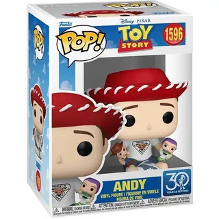 Funko Pop! Disney: Toy Story 30th Anniversary Andy - die Toys Sind Los! - Vinyl-Sammelfigur - Geschenkidee - Offizielle Handelswaren - Spielzeug Für Kinder und Erwachsene - Movies Fans