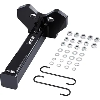 Vevor Radlagernaben Demontage Werkzeugsatz kompatibel mit allen Achsbolzennaben 5, 6, 8 Lug Hubs Buster Puller, Universal Radnaben Stoßdämpfer, mit Muttern und Unterlegscheiben für Limousinen SUVs
