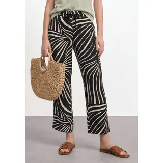 STREET ONE Style Emee 7/8 Loose Fit Schwarz/Weiß 36