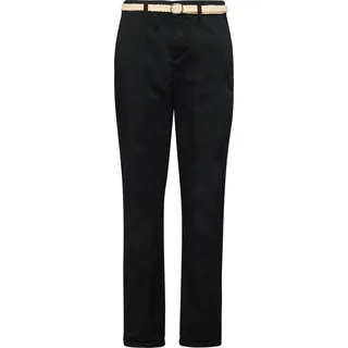 s.Oliver Chinohose Gewaschen Regular Schwarz 40