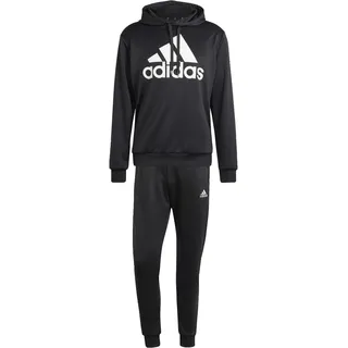 Adidas Herren Sportswear French Terry Hooded Track Suit Trainingsanzug, Black, S