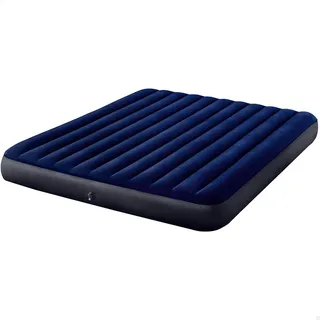 Intex Luftbett Classic Downy Blue - 183x203x25 cm