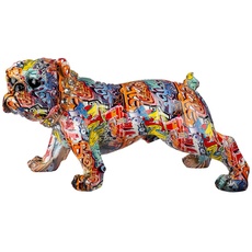 Bild Tierfigur »Bulldogge XL Street Art«, bunt